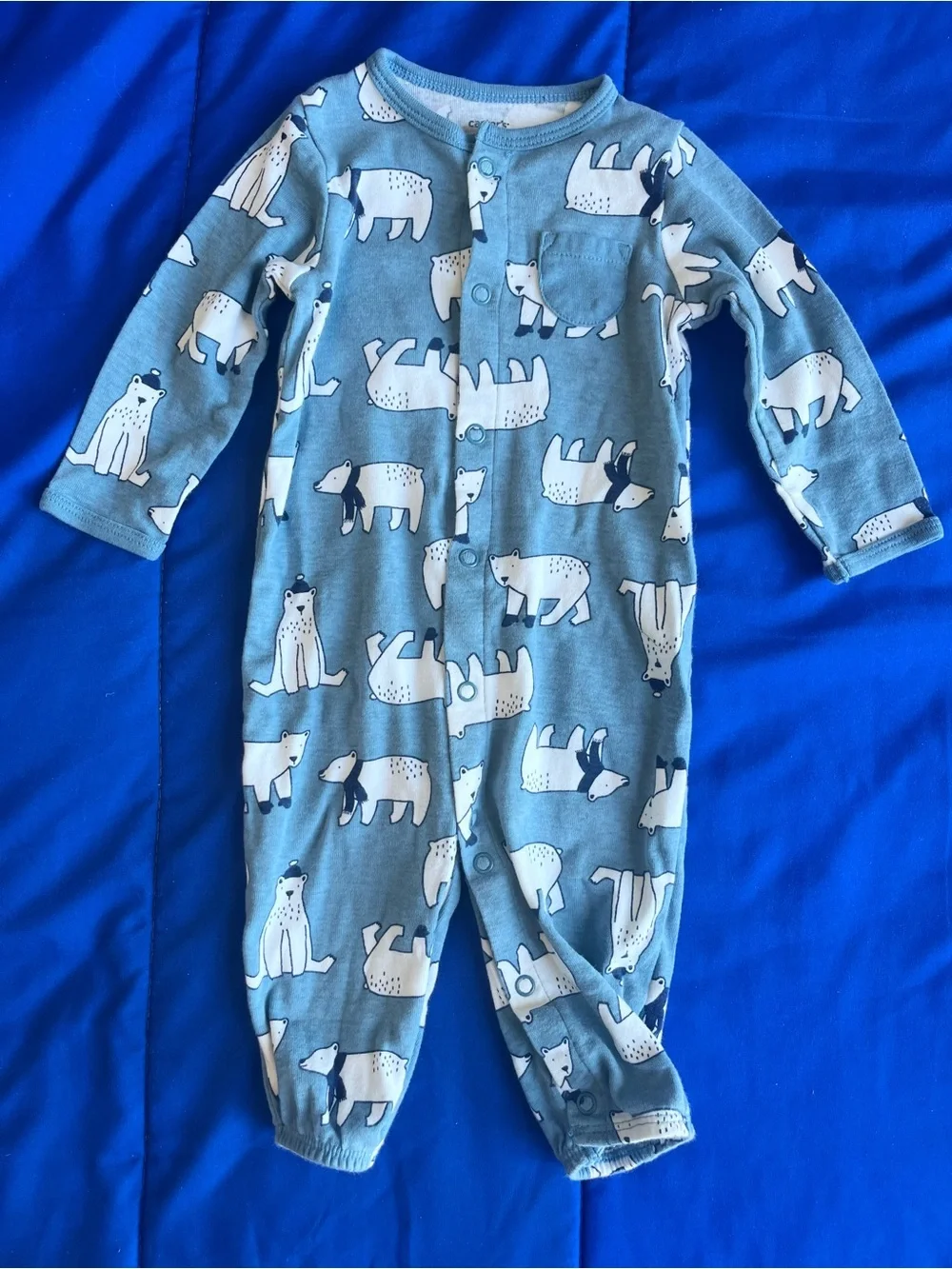 CARTER’S Baby Boy Pajama Bundle Lot 6 Months (4)